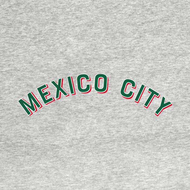 Mexico City Mexico Vintage Arched Type by Hashtagified